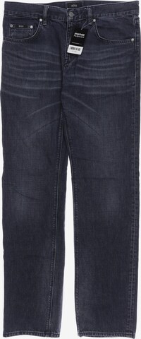 BOSS Black Jeans in 33 in Blue: front