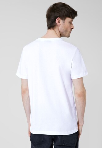Street One MEN Basic T-Shirt in Weiß