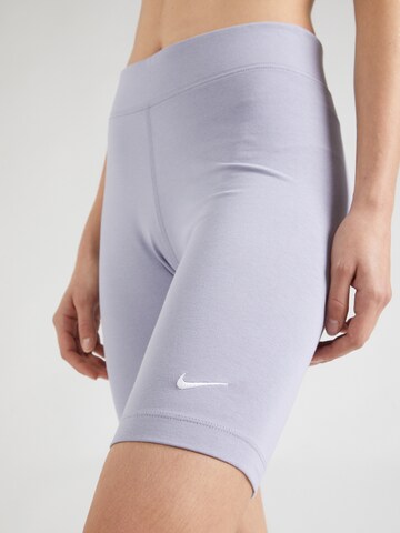 Nike Sportswear Skinny Leggings 'Essential' in Blauw