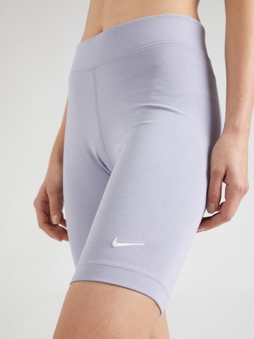 Nike Sportswear Skinny Legíny 'Essential' - Modrá
