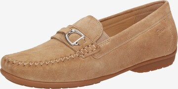 SIOUX Classic Flats 'Cortizia' in Brown: front