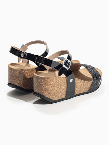 Sandales 'RUDY' Bayton en noir