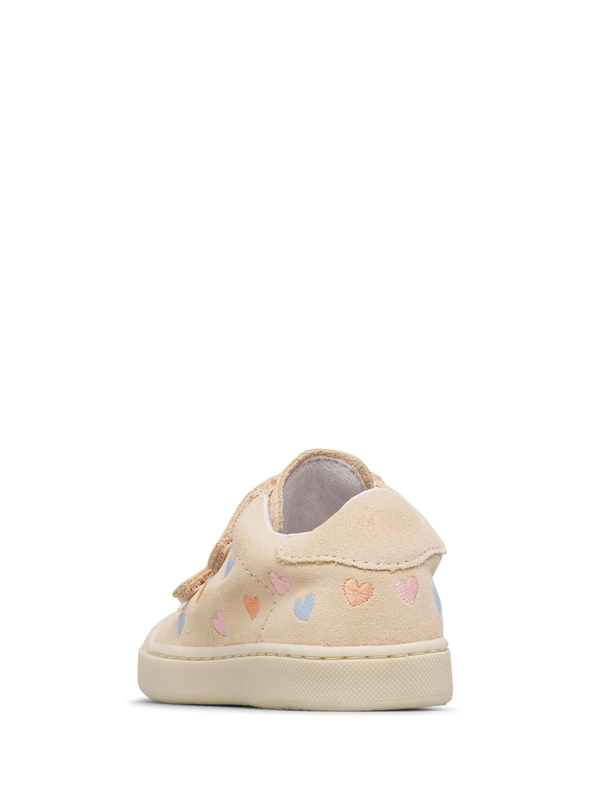 NATURINO Sneaker 'EINDHOVEN 2 EMBR.VL.'‌‌‌‌‌‌‌‌ in Beige