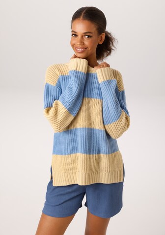 Aniston CASUAL Pullover in Blau: Vorderseite