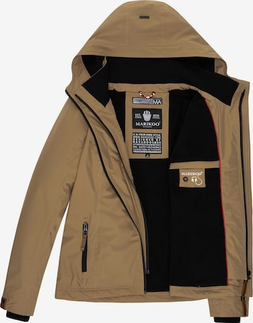 MARIKOO Performance Jacket 'Erdbeere' in Brown