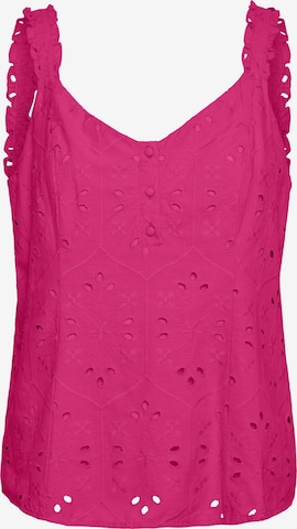 VERO MODA Top 'UNA' – pink: přední strana