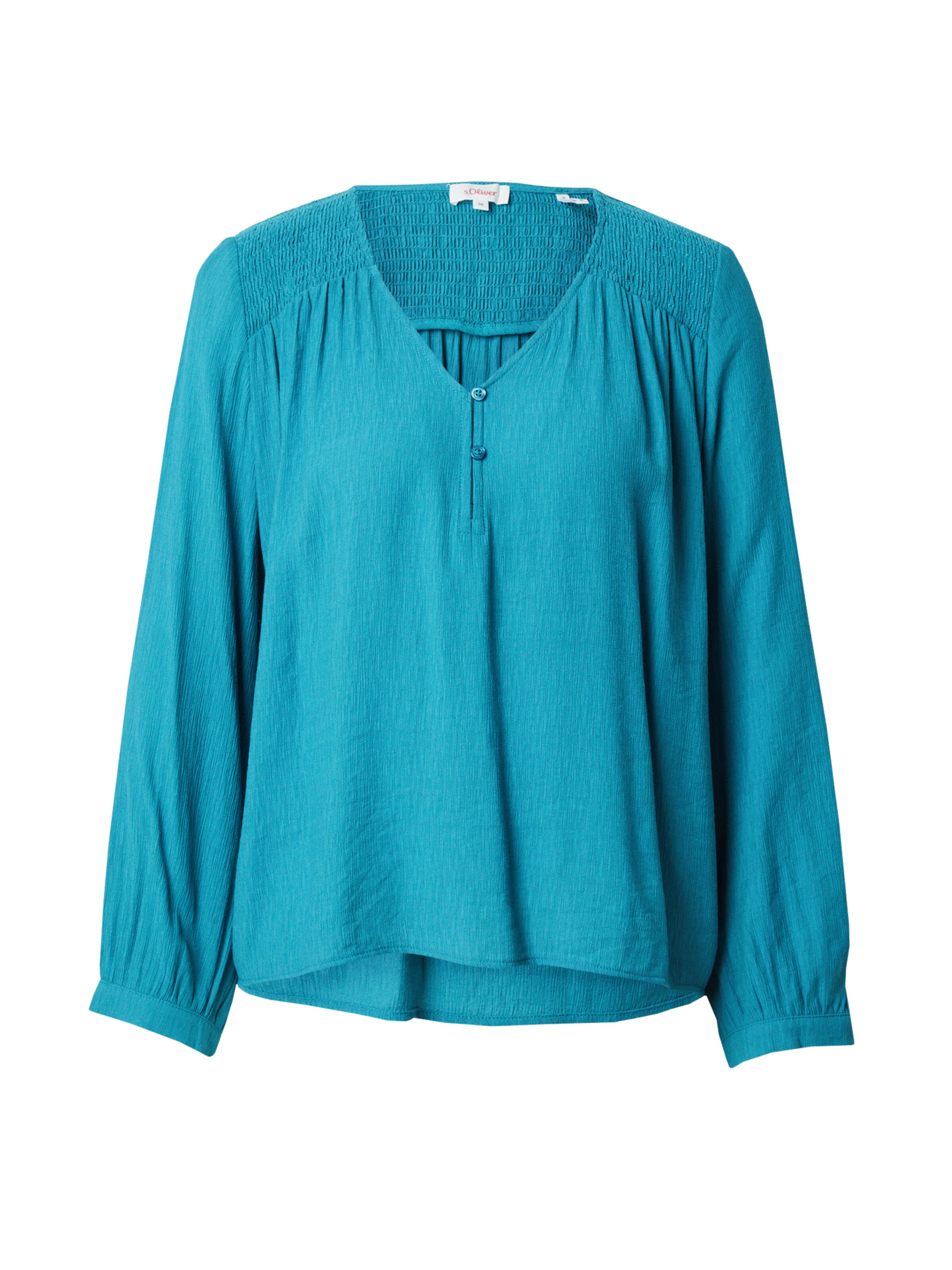 s.Oliver - Blusa em azul: frente