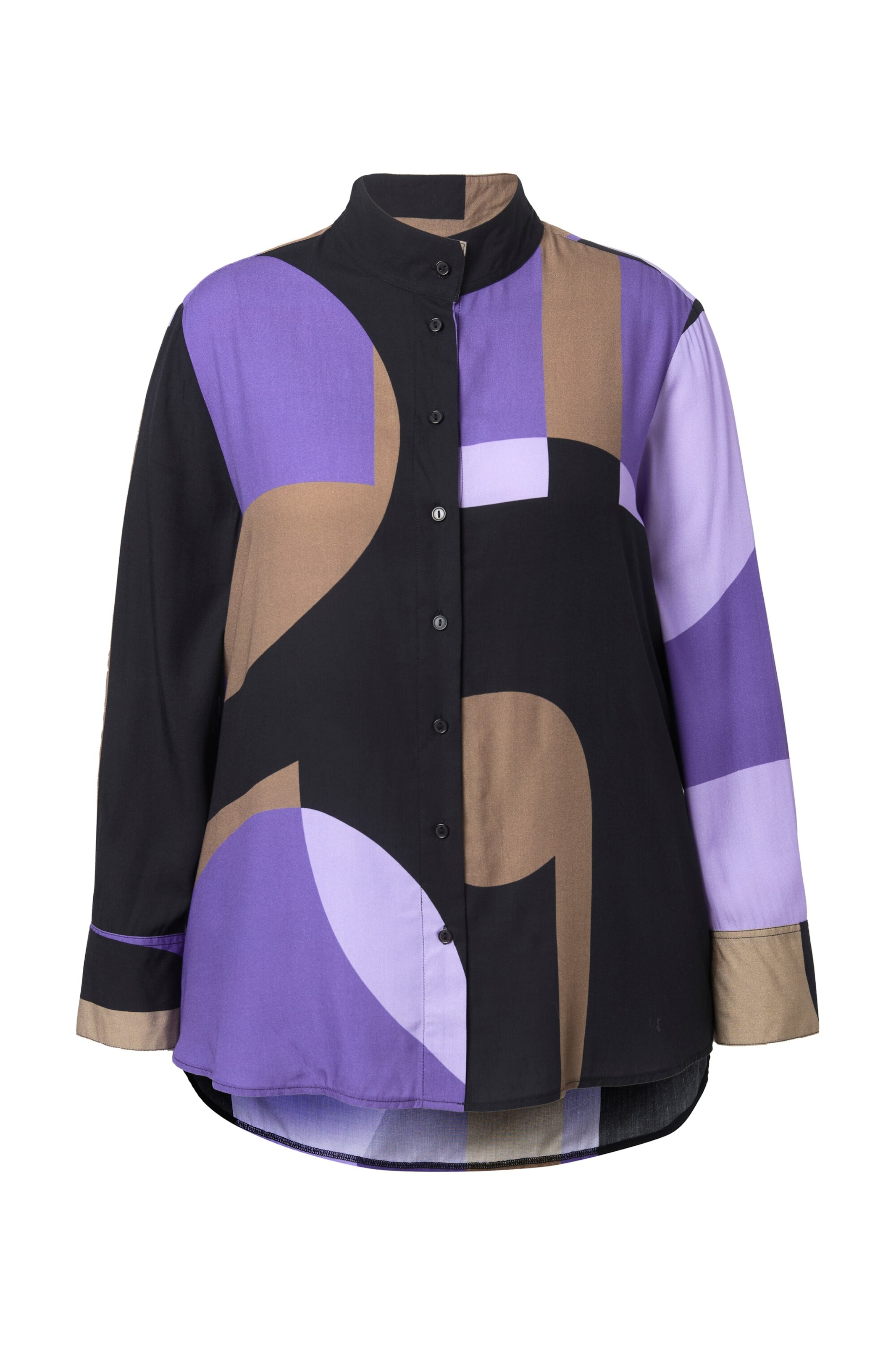 Ulla Popken Bluse in Lila: Vorderseite