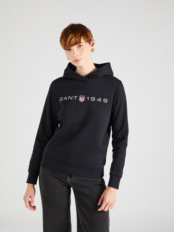 GANT Sweatshirt i svart: framsida