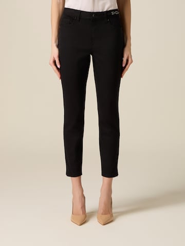 oltre - Skinny Pantalón en negro: frente