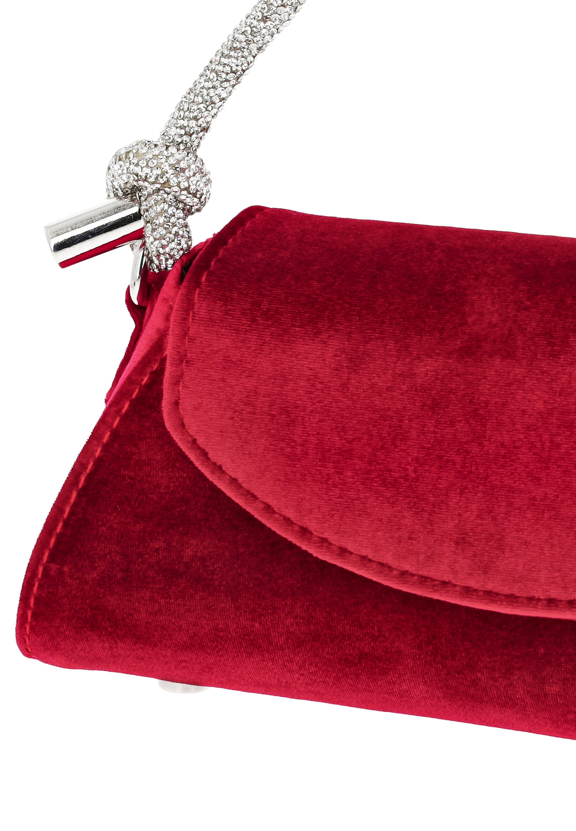 faina Clutch in Rood