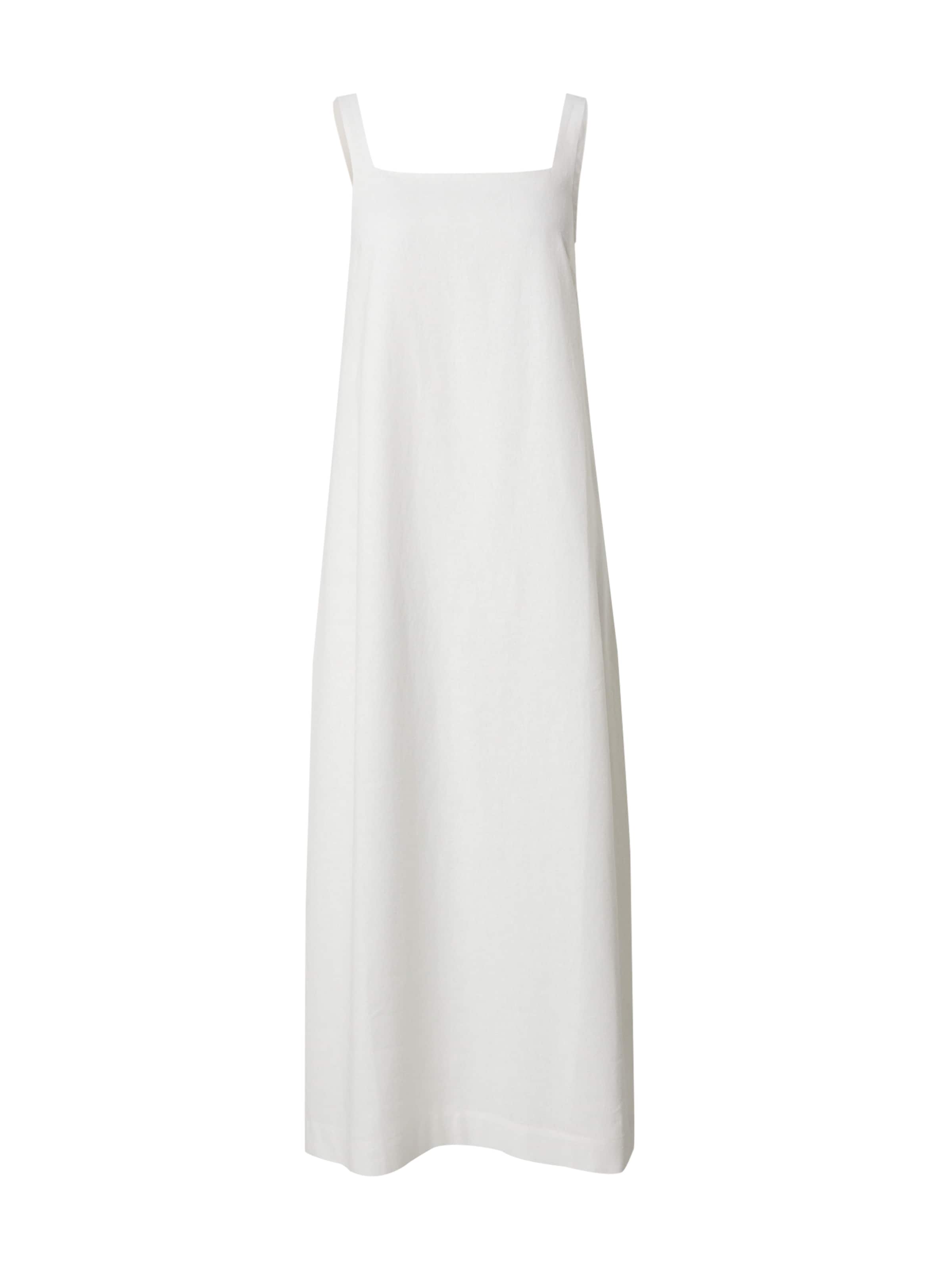Robe ABOUT YOU x Marie von Behrens en blanc : devant