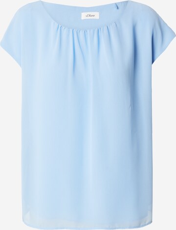 s.Oliver BLACK LABEL Blouse in Blue: front