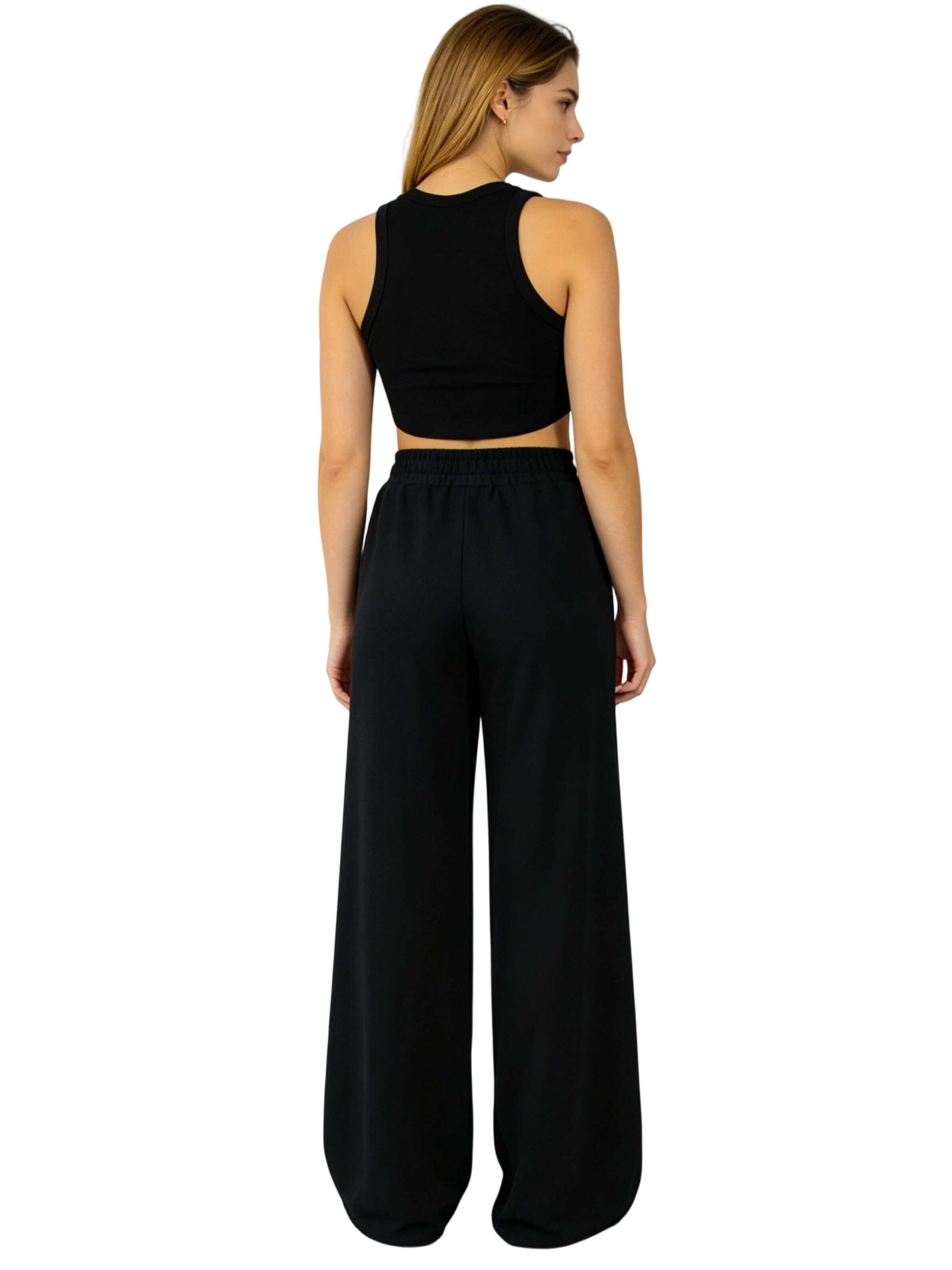 Yesfashion Regular Pants in Black