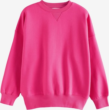 Next Sweatshirt in Pink: front