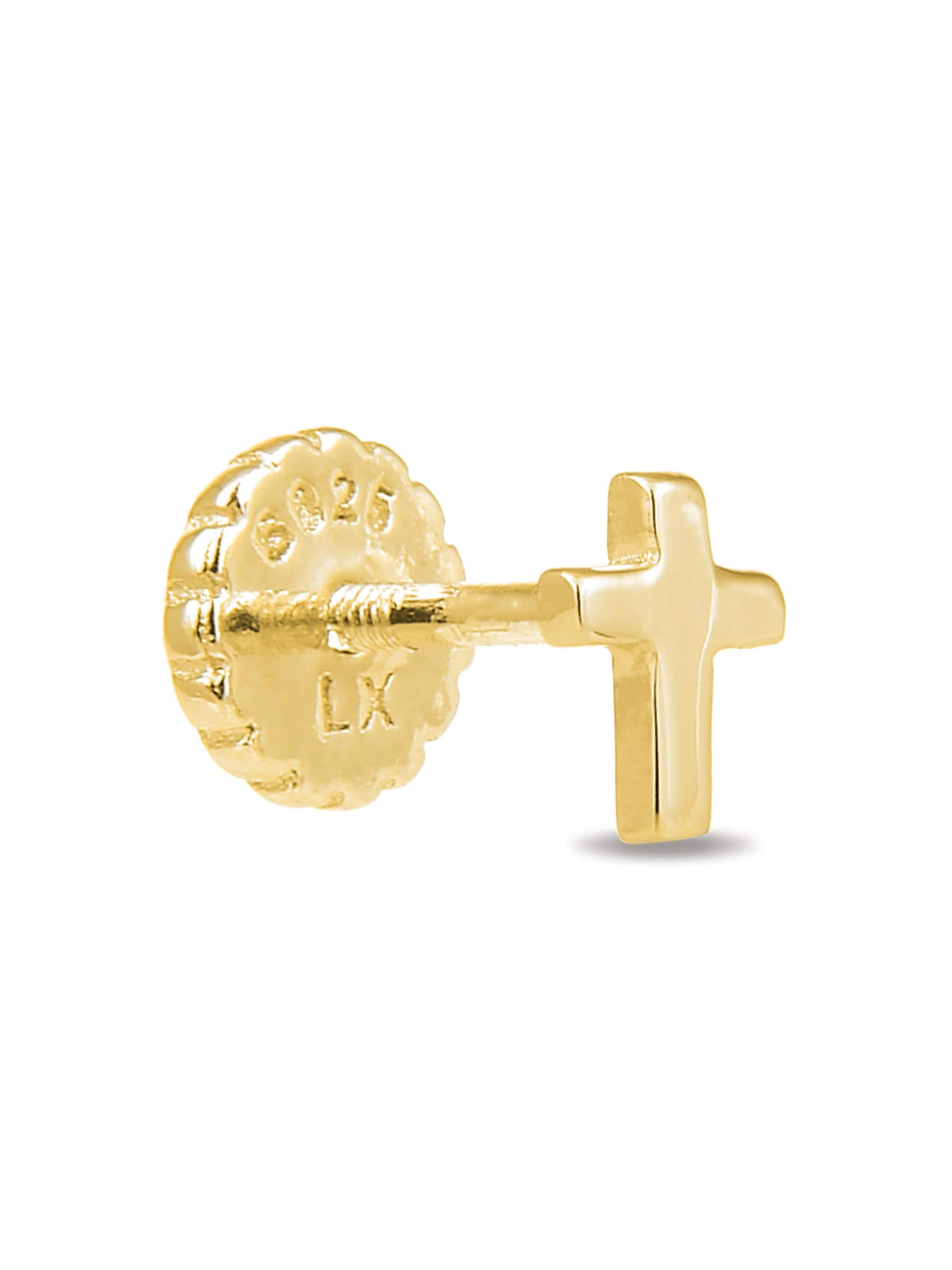 Luxenter Piercing 'Trira' – žlutá: přední strana
