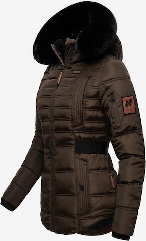 NAVAHOO Winter jacket 'Melikaa' in Brown