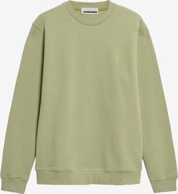 ARMEDANGELS Sweatshirt in Green: front