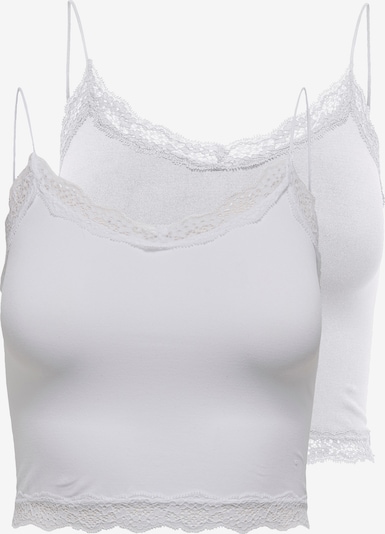 ONLY Unterhemd 'ONLVICKY' in weiß, Produktansicht