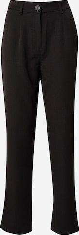 Regular Pantalon à pince 'Kamil' PIECES en noir : devant