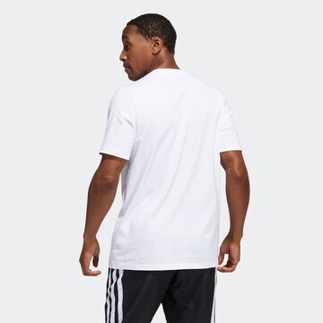 ADIDAS SPORTSWEAR Functioneel shirt 'World Of Graphic' in Wit