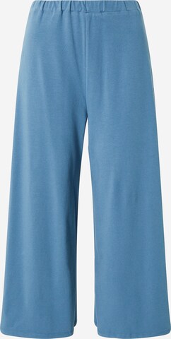 People Tree Wide leg Broek 'CHANDRE' in Blauw: voorkant