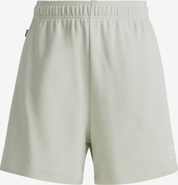 ADIDAS ORIGINALS Wide leg Pants 'Essentials' in Green: front