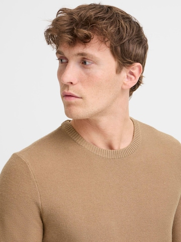 BLEND Strickpullover ' BHDANA ' in Braun