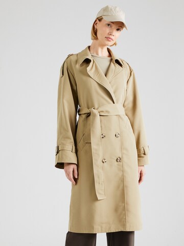 Trendyol Between-Seasons Coat in Green: front