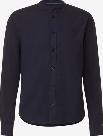 Street One MEN Button Up Shirt in Blue: front