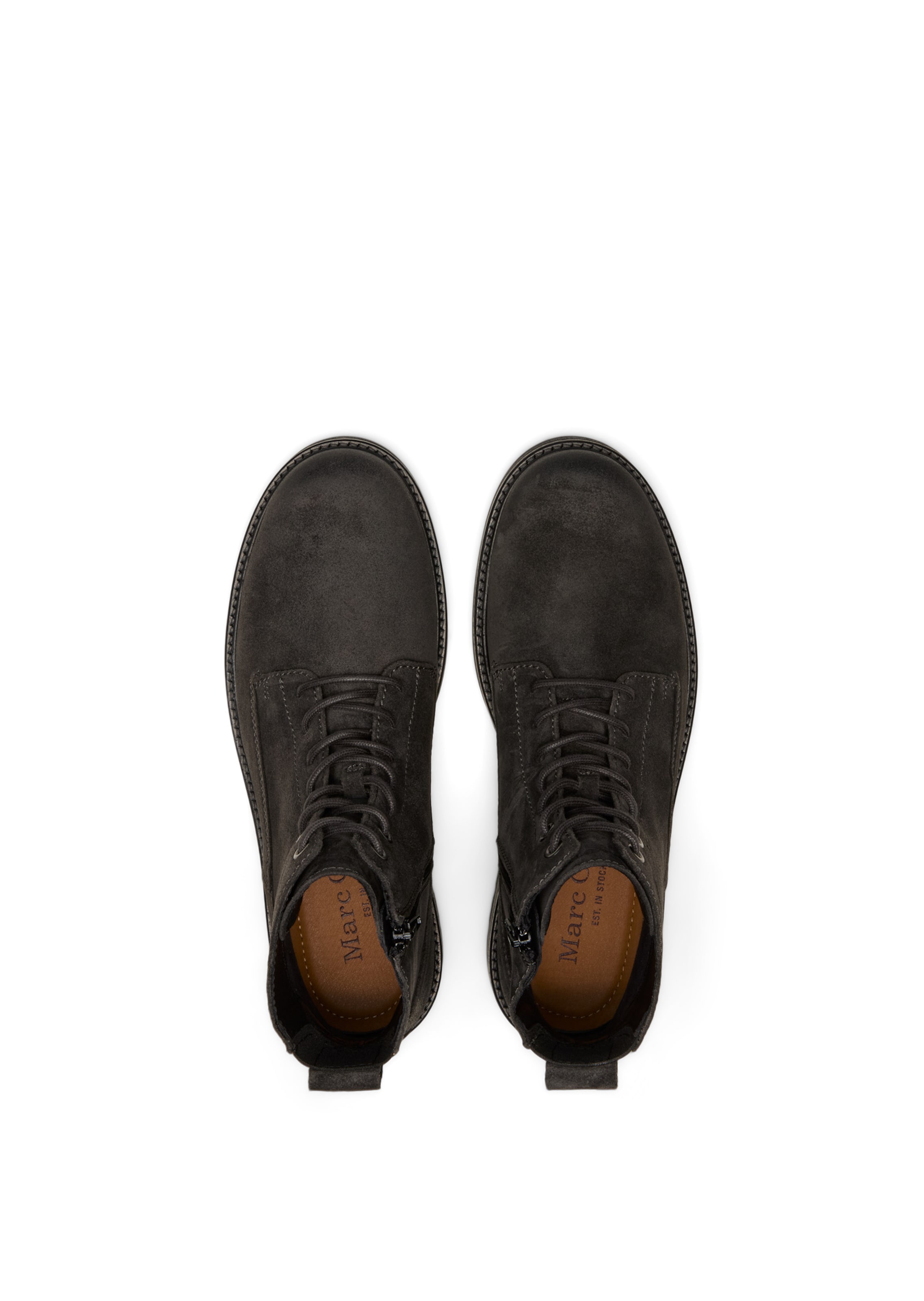 Marc O'Polo Lace-up boots ' Rony ' in Grey