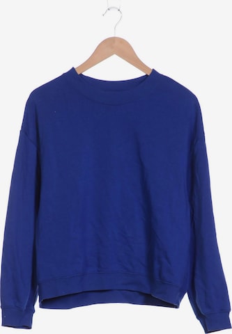 Monki Sweatshirt & Zip-Up Hoodie in L in Blue: front