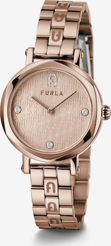 FURLA Analog Watch in Gold: front