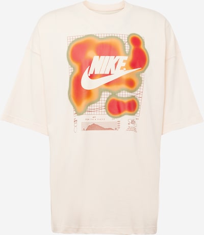 Tricou Nike Sportswear pe portocaliu neon / roz pudră / roșu, Vizualizare produs