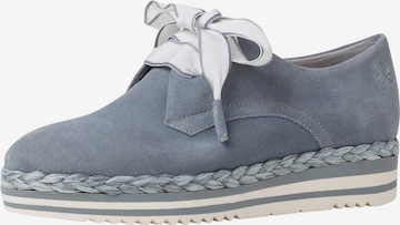 MARCO TOZZI by GUIDO MARIA KRETSCHMER Schnürschuh in Blau: Vorderseite