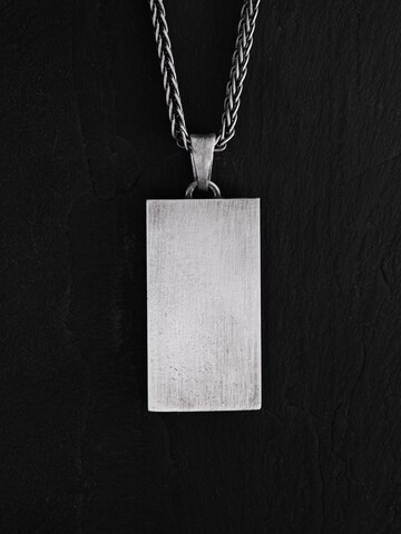 Ciondolo 'JESUS WITH CROWN OF THORNS' di REYTEL in argento