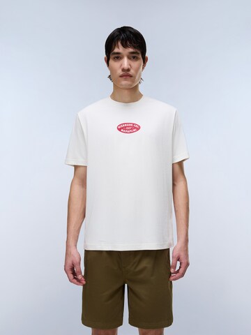 NAPAPIJRI Tričko - Biela: predná strana