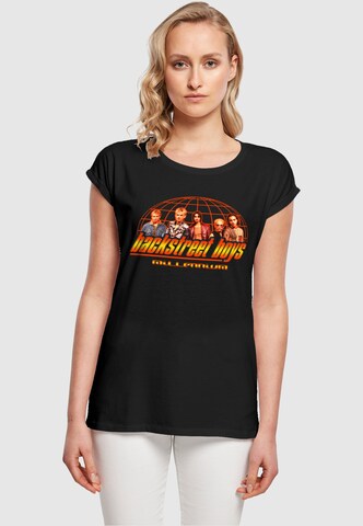 T-shirt 'Backstreet Boys - Millenium Globe' Merchcode en noir : devant