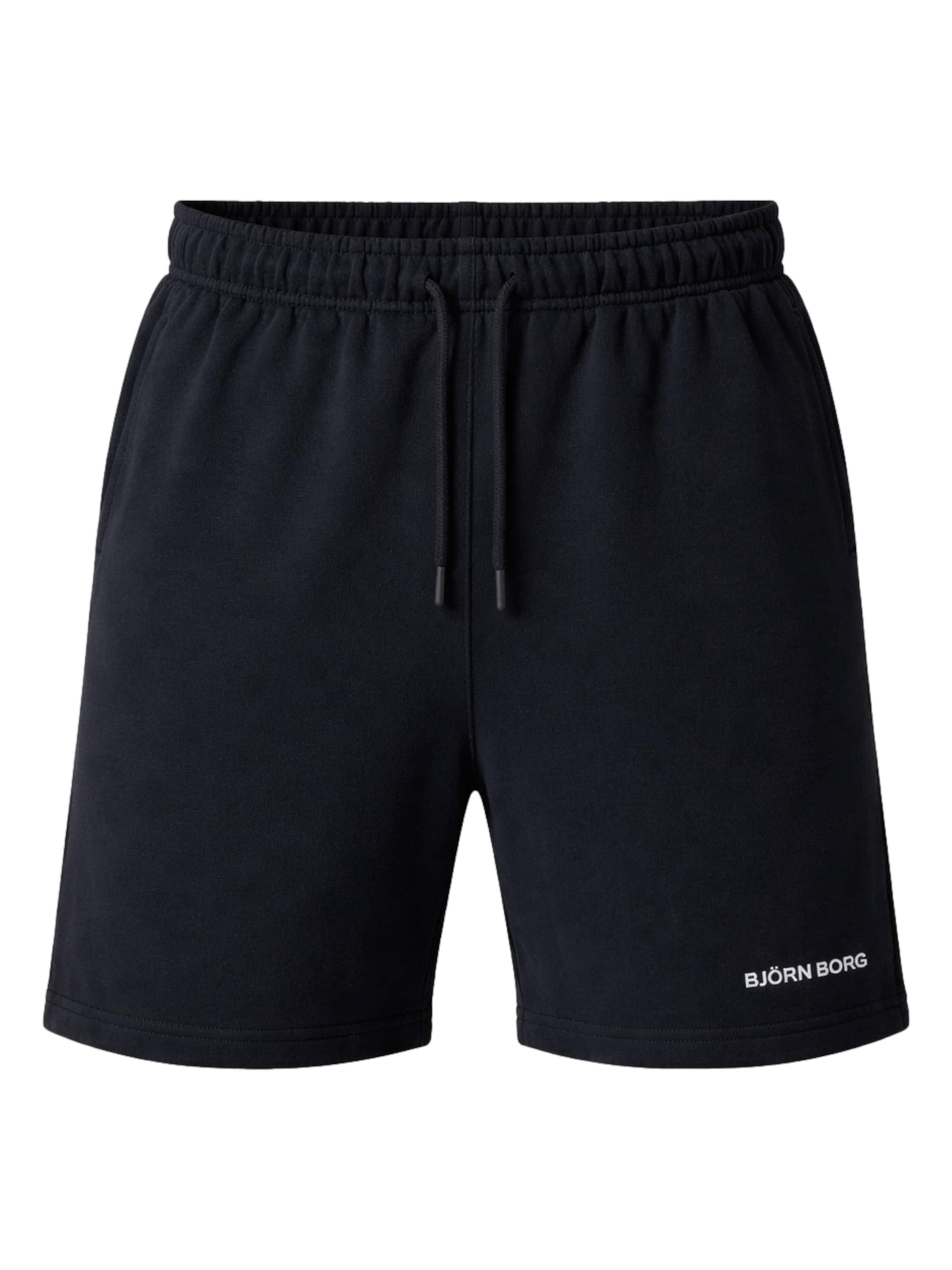 BJÖRN BORG regular Sportsbukser i sort: forside