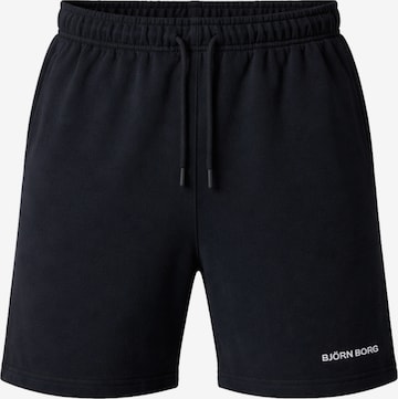BJÖRN BORG Broek in Zwart: voorkant