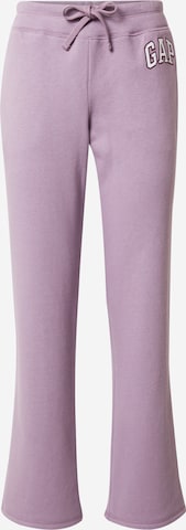 Pantalon GAP en violet : devant