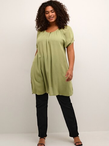 KAFFE CURVE Tunic 'Ami' in Green