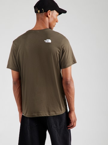 Maglietta 'SIMPLE DOME' di THE NORTH FACE in verde
