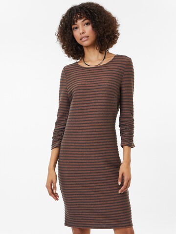 TOM TAILOR DENIM Dress in Brown: front