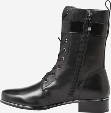 GERRY WEBER Lace-Up Ankle Boots 'Carla 58' in Black