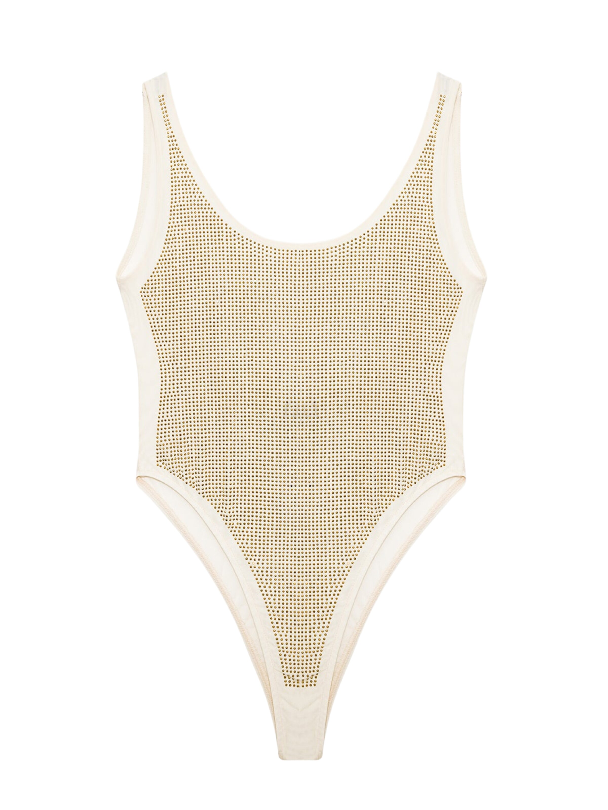 No Matter What Shirt body in Beige: voorkant