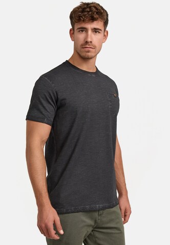 INDICODE JEANS Shirt in Zwart