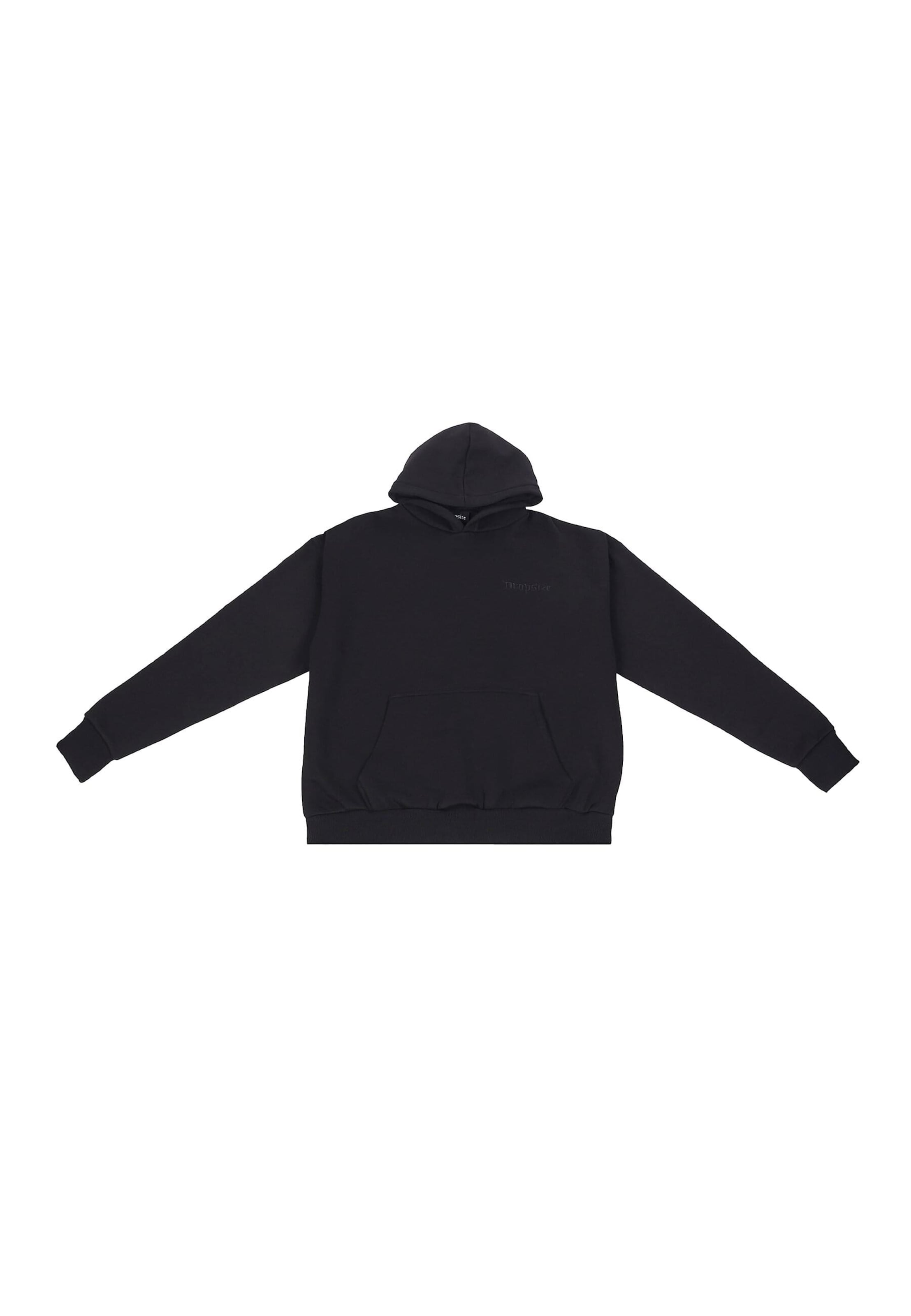 Dropsize Sweatshirt in Black: front