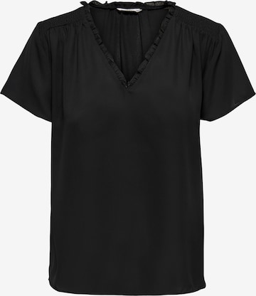 Camicia da donna 'Sonja' di ONLY in nero: frontale