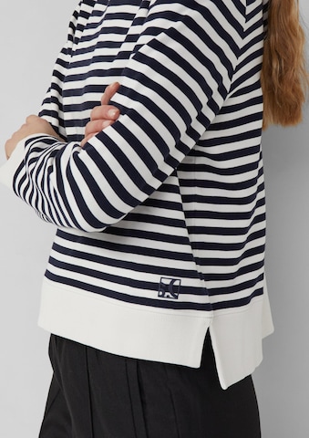 Sweat-shirt s.Oliver en bleu